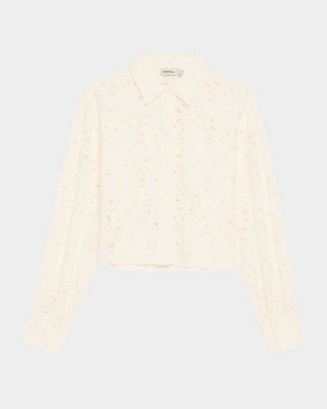 Penelope Embroidered Long-Sleeve Shirt